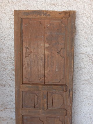 Puerta antigua madera dibujos 1 hoja 180x60cm