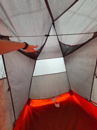 Tienda de campaña trekking Forclaz MT500 2 persona