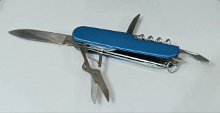 Navaja Multiusos Camping Azul