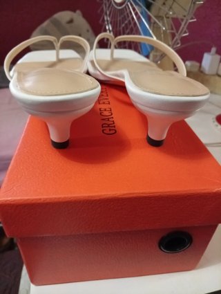 Sandalias Talla Especial Blancas