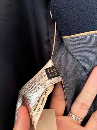 Chaqueta americana Massimo Dutti azul