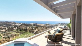 Ático en venta en Riviera del Sol en Mijas