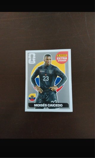 Sticker Panini Caicedo Extra Plata