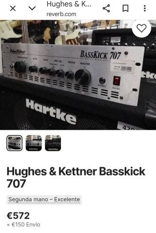 Oferta Amplificador bajo+Cabinet