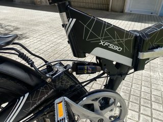 Bicicleta Eléctrica Plegable Cyrusher XF590