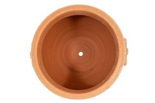 Vaso caspò in Terracotta 100% Made in Italy intera