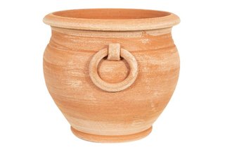 Vaso caspò in Terracotta 100% Made in Italy intera