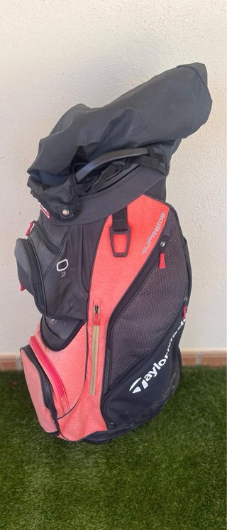 Bolsa de Golf TaylorMade Supreme Negra/Roja