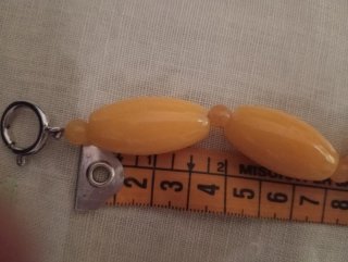 Collana pietre naturali gialle