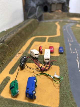 Lote vehículos escala N para maquetas. Ibertren,