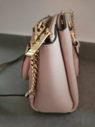 Bolso Michael Kors Rosa y Dorado