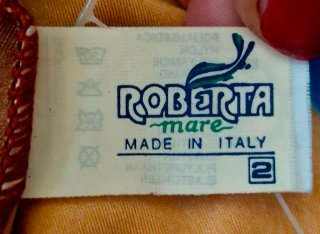 Costume originale della linea beachwear Roberta