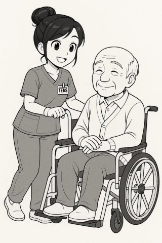 SRA ESPAÑOLA AUXILIAR DE GERIATRIA Y GERONTOLOGIA