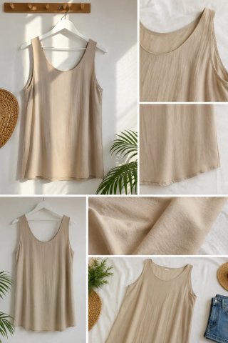 Camisa / Blusa sin mangas | Talla L