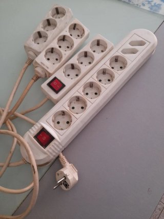 Regletas de enchufes con interruptor