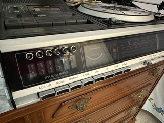 RadioCaset Grundig Studio 3010 con piatto Dual-1235