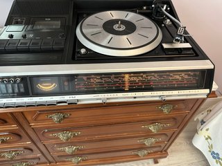 RadioCaset Grundig Studio 3010 con piatto Dual-1235