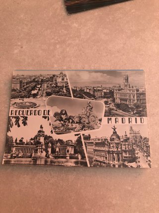 3 Antiguas postales de Madrid