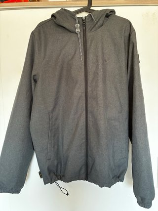 Chaqueta Element Hombre Gris con Capucha