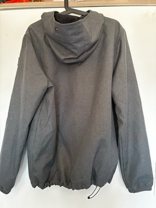 Chaqueta Element Hombre Gris con Capucha