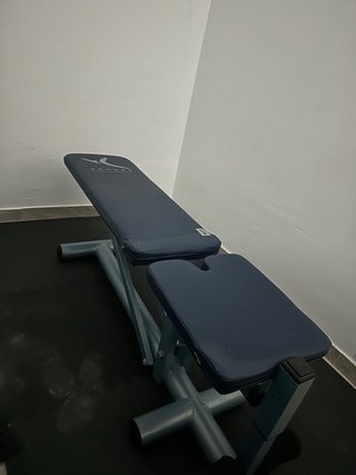 Banco musculación Domyos regulable + esterillas