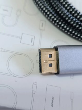 Cable displayport a HDMI 1.8M 4K benfei