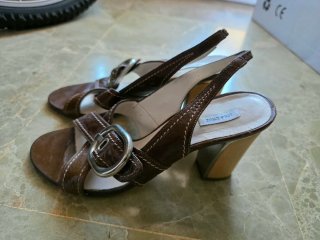 Sandalias Lola Cruz Marrón Talla 38