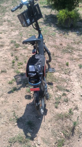Bicicleta eléctrica motor 250 V batería 13 ah