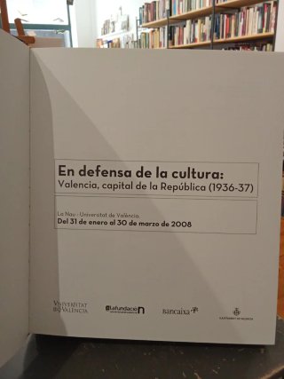En defensa de la cultura Valencia