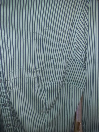 Camicia Elena Mirò righe blu e bianche
