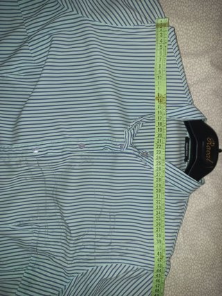 Camicia Elena Mirò righe blu e bianche