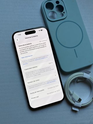 iPhone 15 Pro Batería 100% 256GB