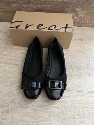Bailarinas Greatonu Mujer Negro Talla 38