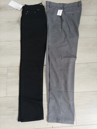 Lote de 2 pantalones Hombre 32W Chinos + Vestir