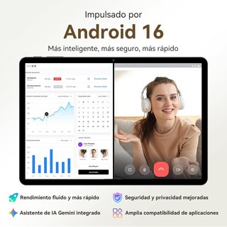 Tablet Android 16 2.8K QHD+ con Teclado PRECINTADA