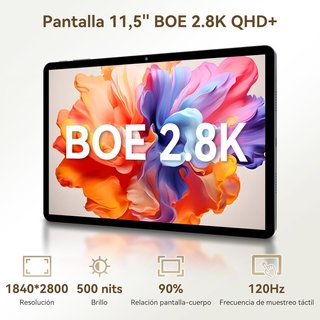 Tablet Android 16 2.8K QHD+ con Teclado PRECINTADA