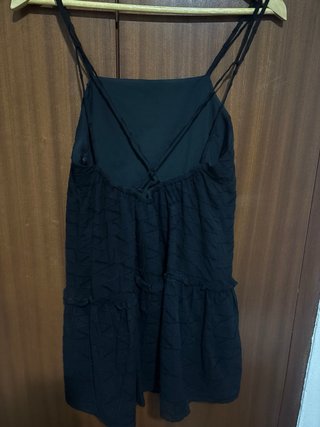Vestido Negro Pull&Bear Talla XS