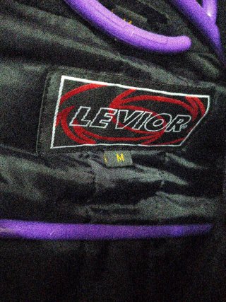 Chaqueta de motorista LEVIOR Talla regular unisex