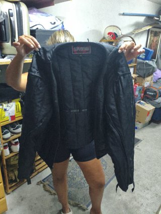 Chaqueta de motorista LEVIOR Talla regular unisex