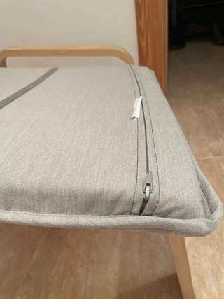 Reposapiés Ikea Poäng desenfundable