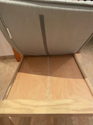 Reposapiés Ikea Poäng desenfundable