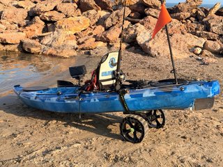 Kayak de pesca a pedales(Galaxy kayak)