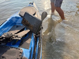 Kayak de pesca a pedales(Galaxy kayak)