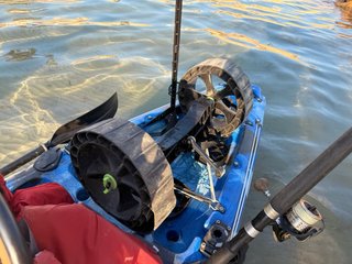 Kayak de pesca a pedales(Galaxy kayak)