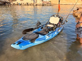 Kayak de pesca a pedales(Galaxy kayak)