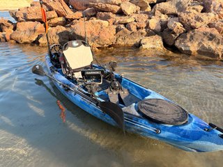 Kayak de pesca a pedales(Galaxy kayak)