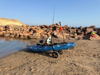 Kayak de pesca a pedales(Galaxy kayak)