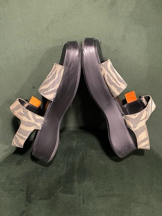 BIMBA Y LOLA - sandalias plataforma print 37