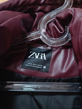 Anorak Zara Morado