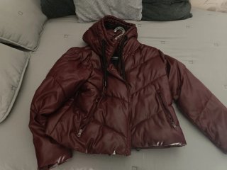 Anorak Zara Morado